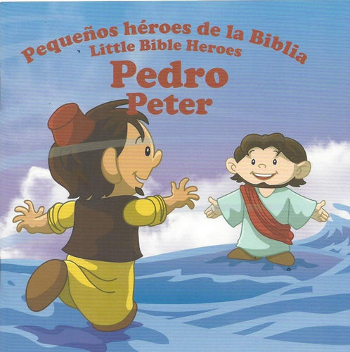 Little Bible Heroes - Peter/Pequeños Héroes de la Biblia - Pedro [Paperback]