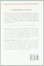 Matrimonio y familia (Biblioteca de Iniciación Teológica) (Spanish Edition) Miras Pouso, Jorge Manuel