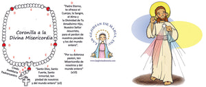 Jesús de la Divina Misericordia - Taza de cerámica con la Coronilla