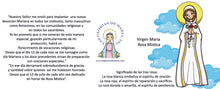María, Rosa Mística - Taza de cerámica con frase atribuida a la Virgen