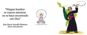 San Oscar Arnulfo Romero, Mártir Salvadoreño - Taza de cerámica con frase del santo