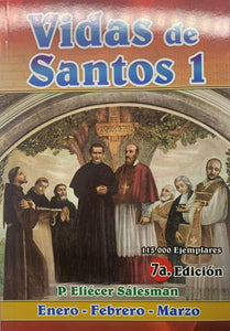Vidas de Santos: Enero-Febrero-Marzo (Volume 1)